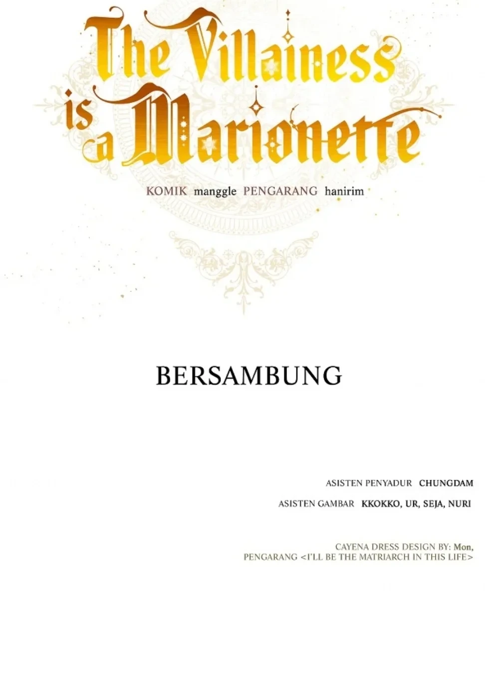 The Villainess Is a Marionette Chapter 26 - halaman 40