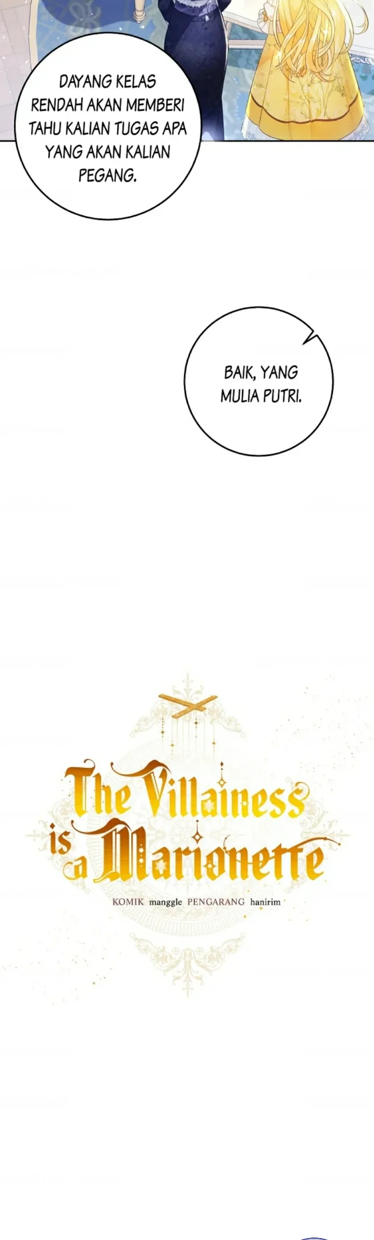 The Villainess Is a Marionette Chapter 33 - halaman 9