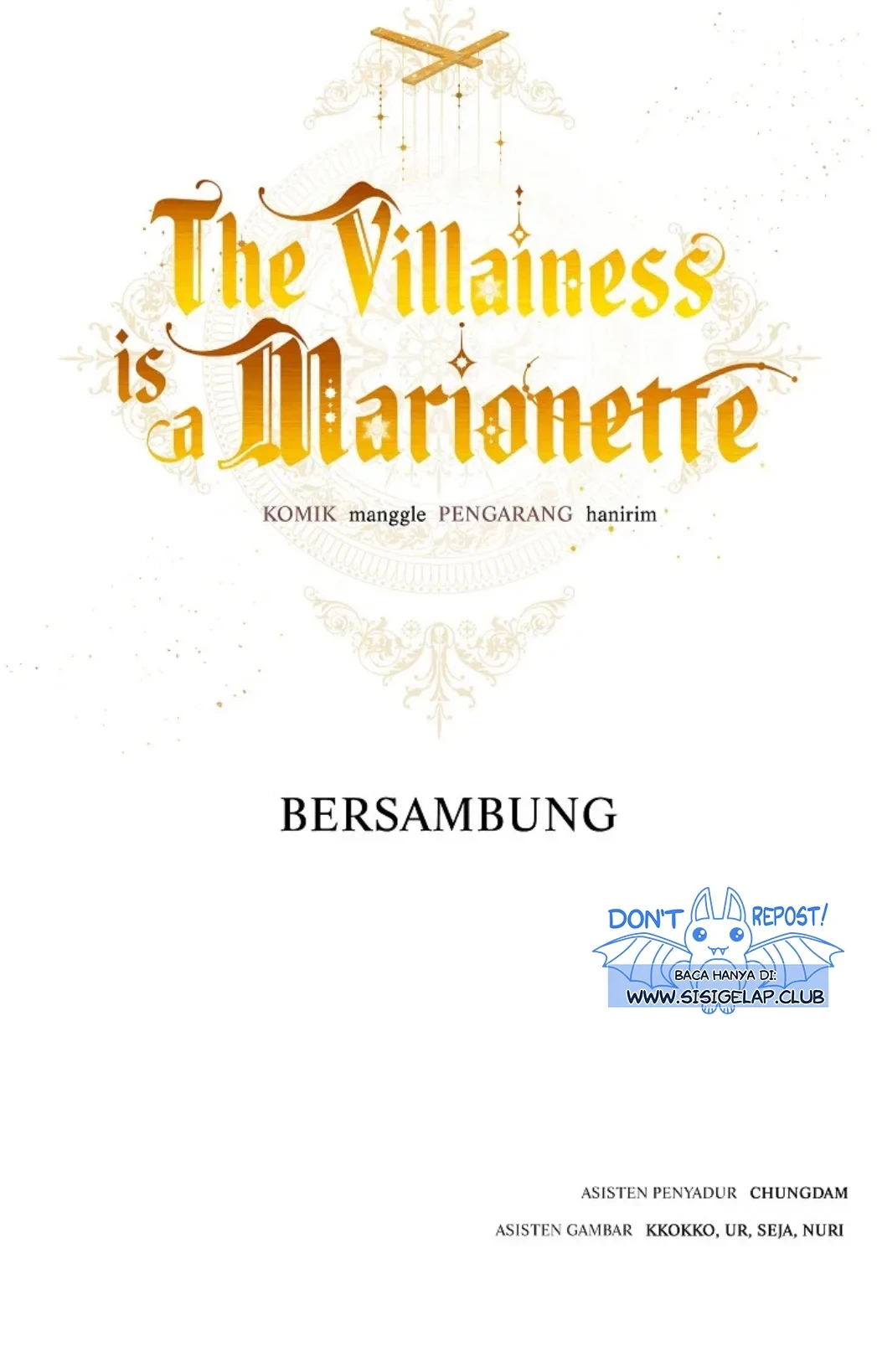 The Villainess Is a Marionette Chapter 38 - halaman 54