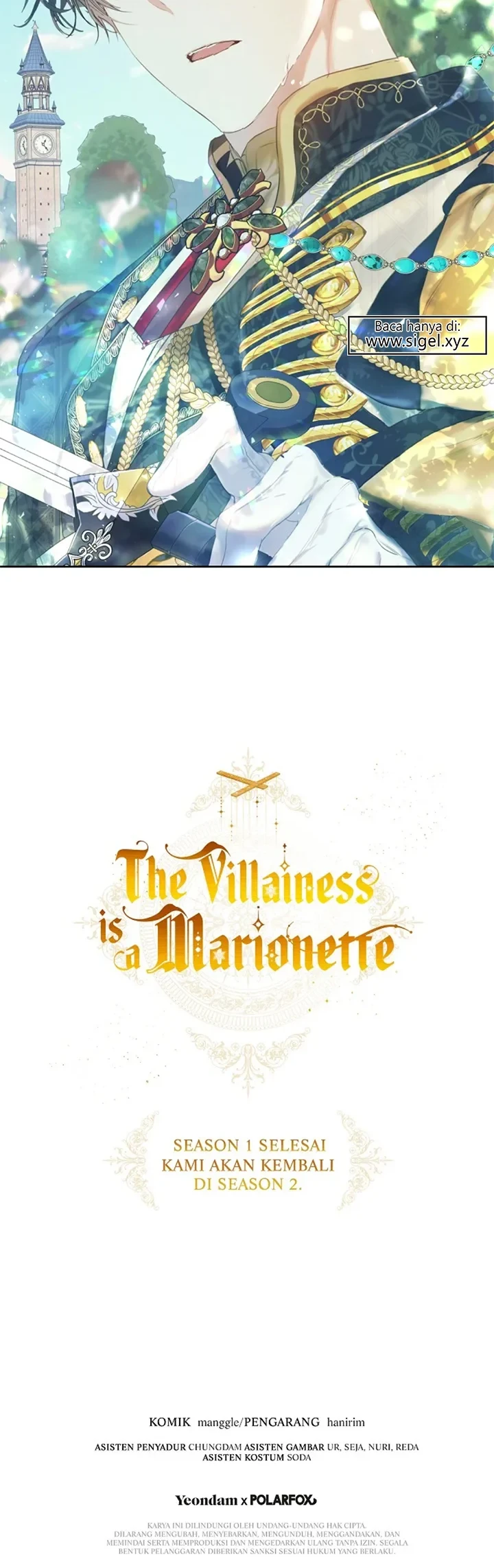 The Villainess Is a Marionette Chapter 45 - halaman 52