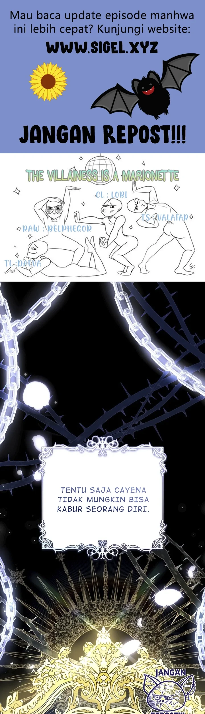 The Villainess Is a Marionette Chapter 51 - halaman 1