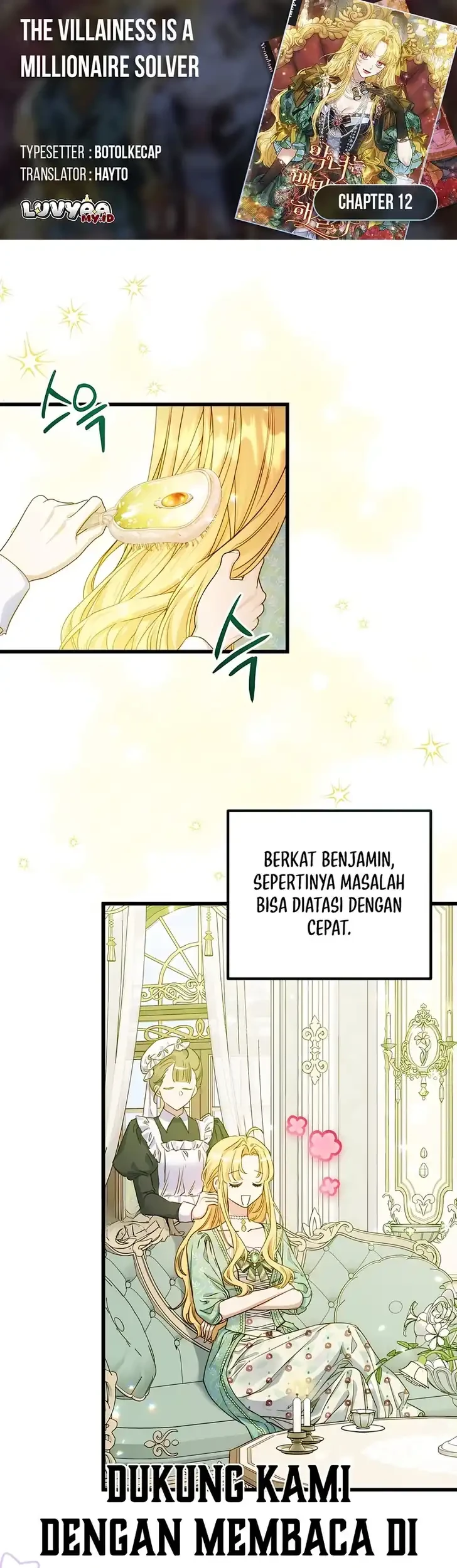 The Villainess is a Millionaire Solver Chapter 24 - halaman 1