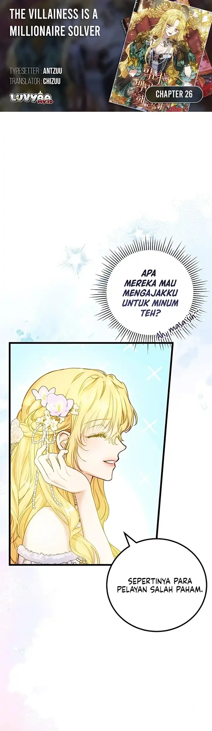 The Villainess is a Millionaire Solver Chapter 26 - halaman 1