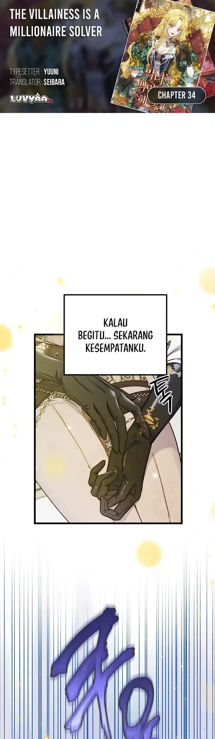 The Villainess is a Millionaire Solver Chapter 34 - halaman 1