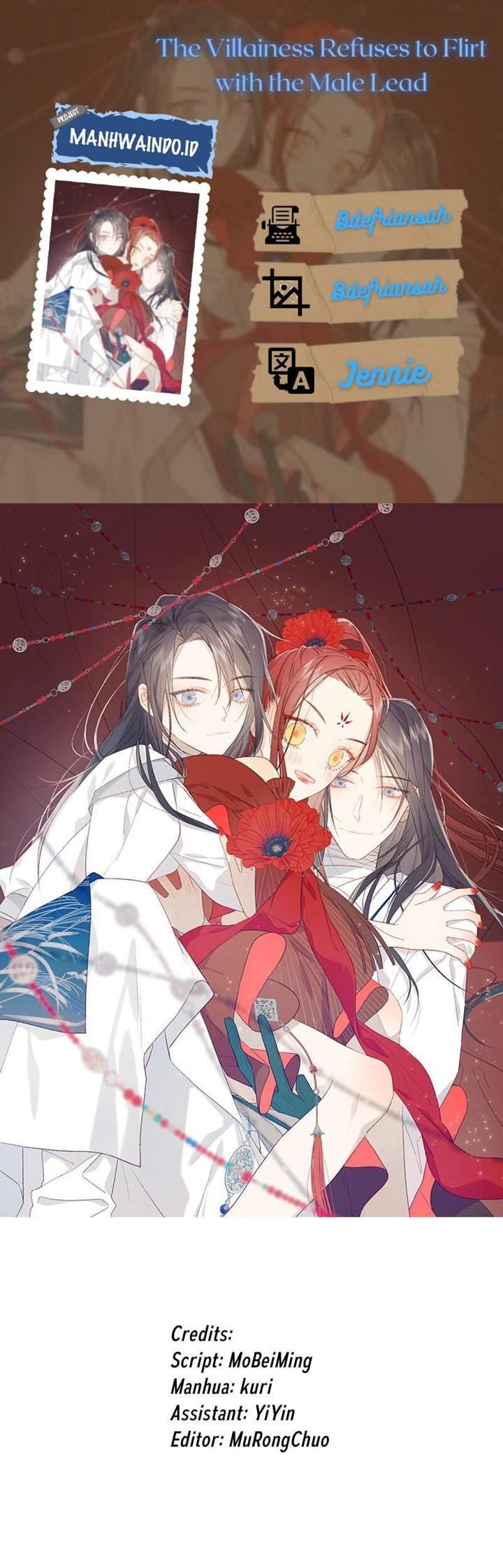 The Villainess Refuses to Flirt with the Male Lead Chapter 15 - halaman 26