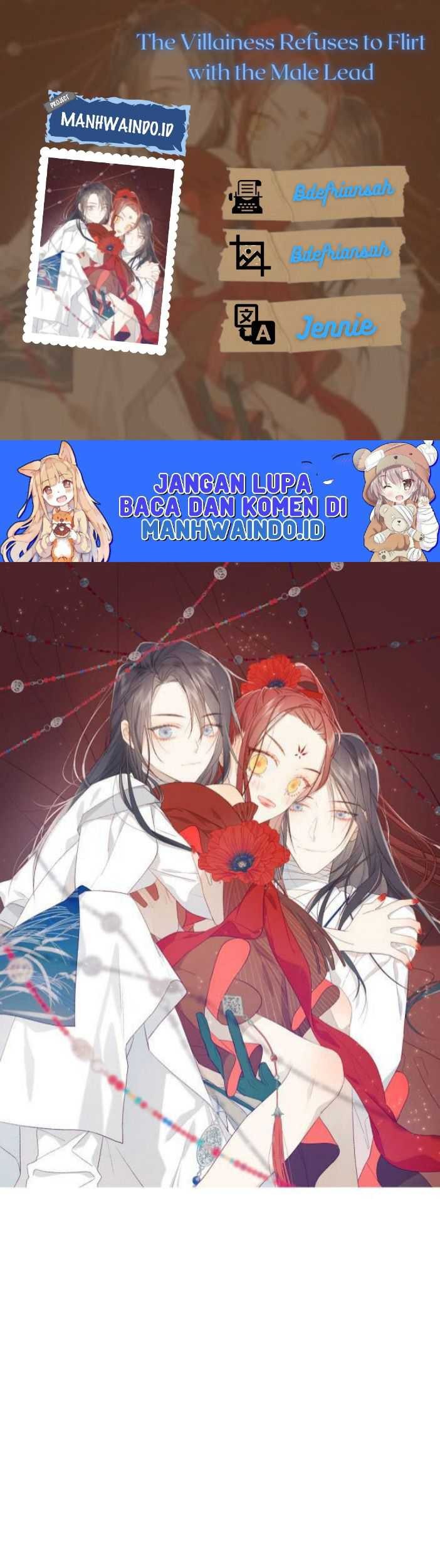 The Villainess Refuses to Flirt with the Male Lead Chapter 27 - halaman 1