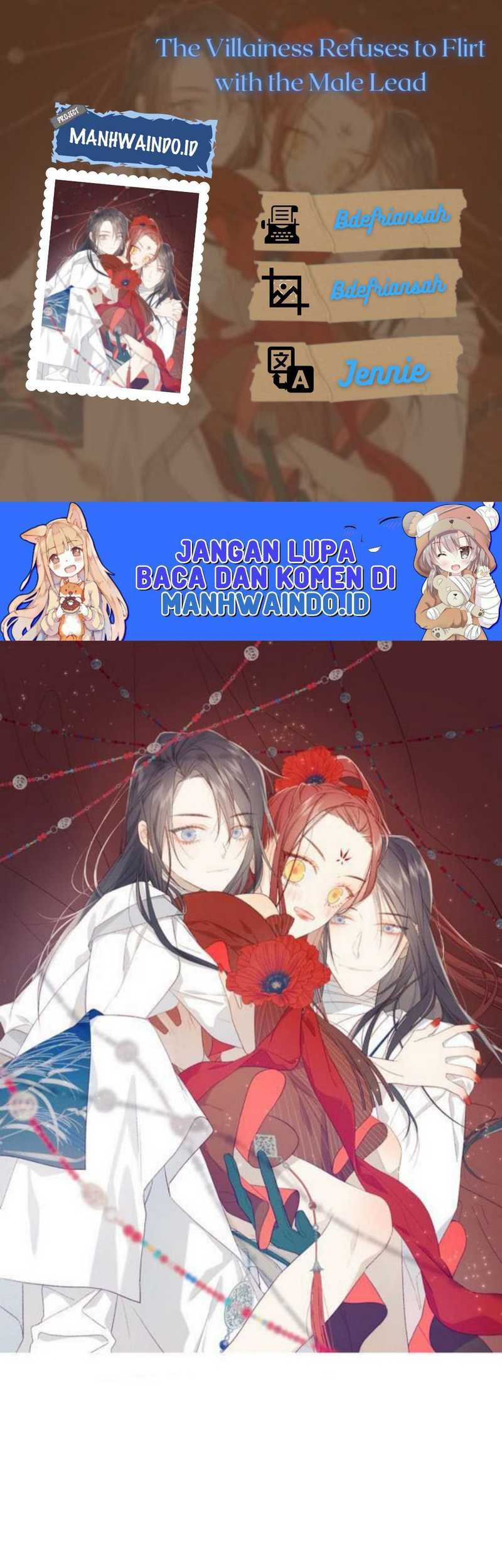 The Villainess Refuses to Flirt with the Male Lead Chapter 28 - halaman 1