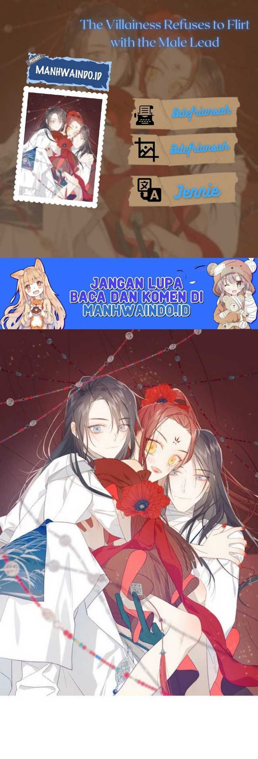 The Villainess Refuses to Flirt with the Male Lead Chapter 30 - halaman 1