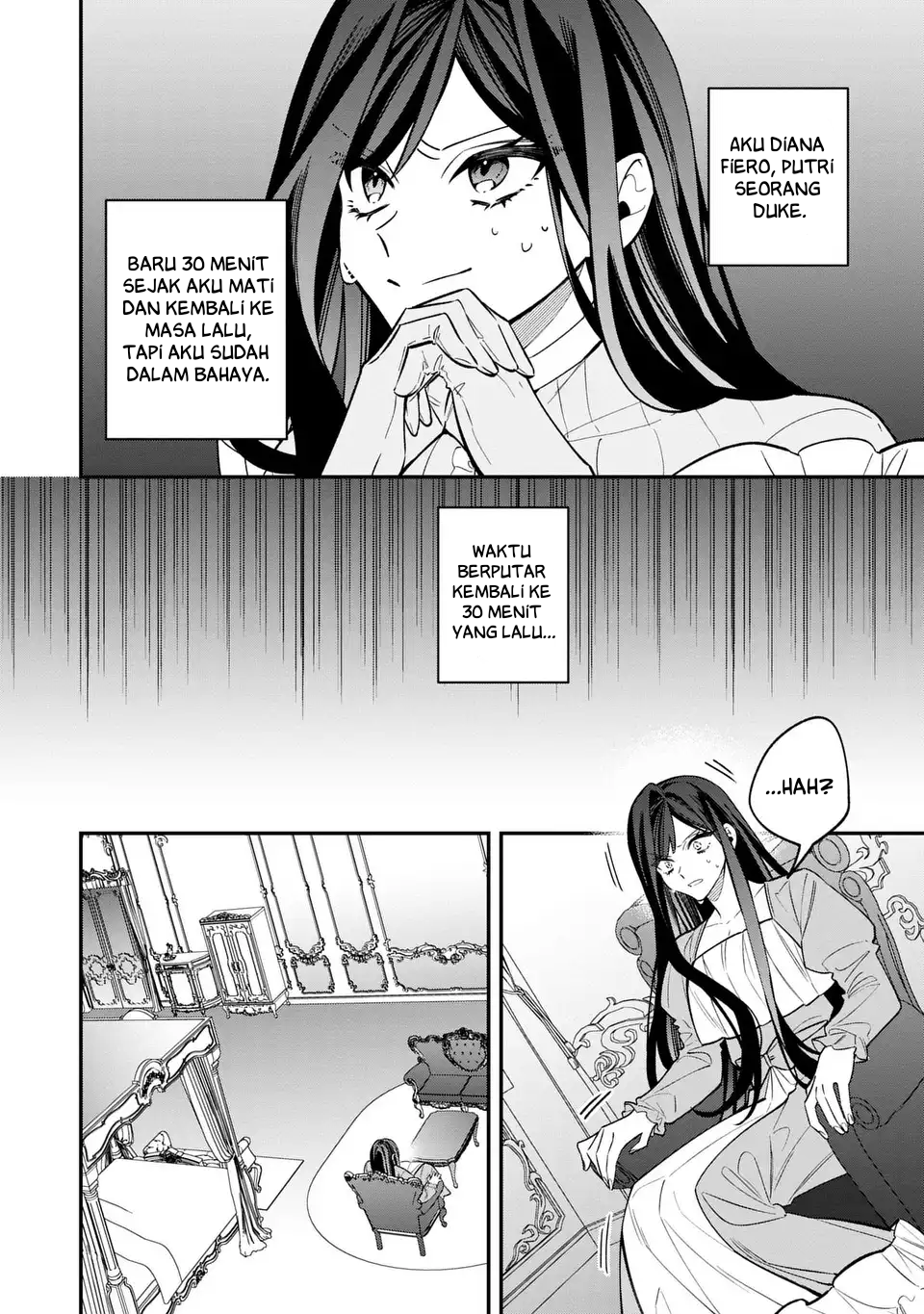 The Villainess Who Returned to the Past Has Too Much to Do Chapter 1 - halaman 5
