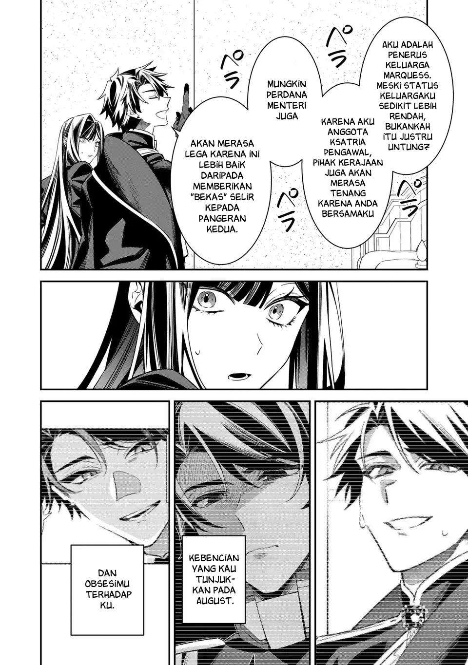 The Villainess Who Returned to the Past Has Too Much to Do Chapter 10 - halaman 6