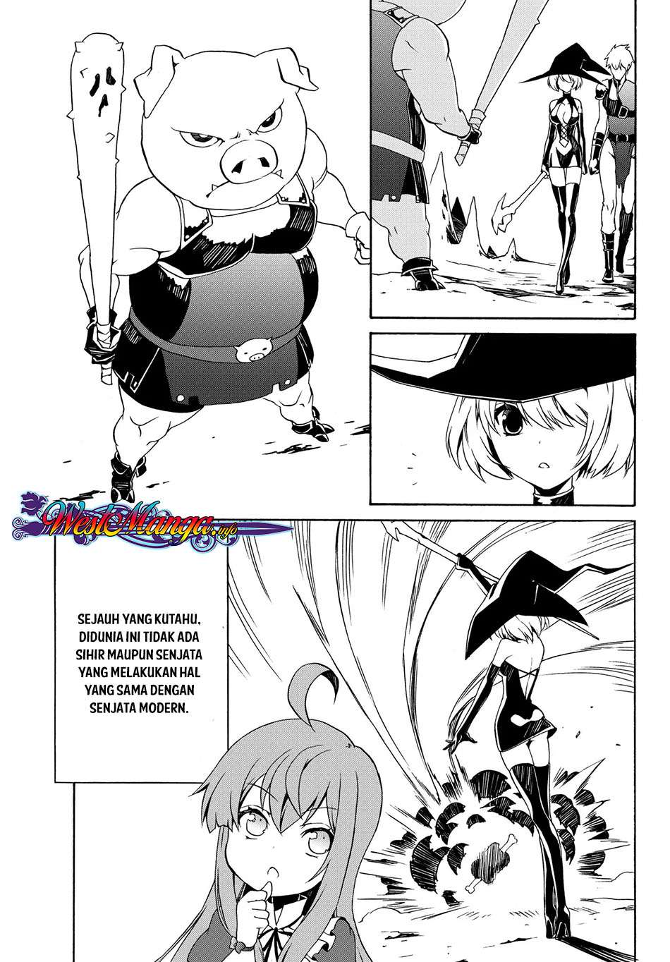 The Villainess Will Crush Her Destruction End Through Modern Firepower Chapter 1 - halaman 14