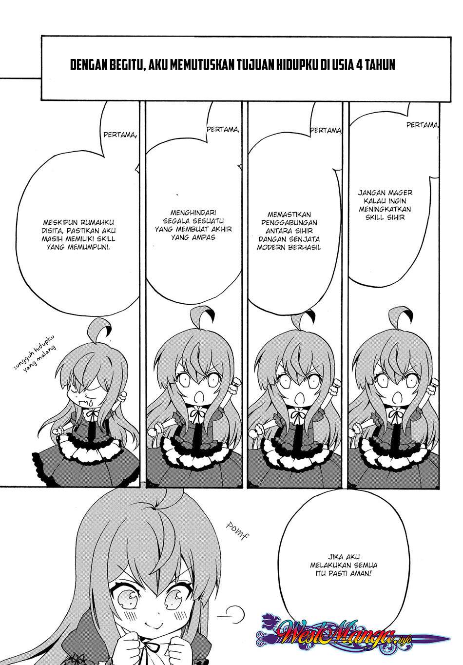 The Villainess Will Crush Her Destruction End Through Modern Firepower Chapter 1 - halaman 16