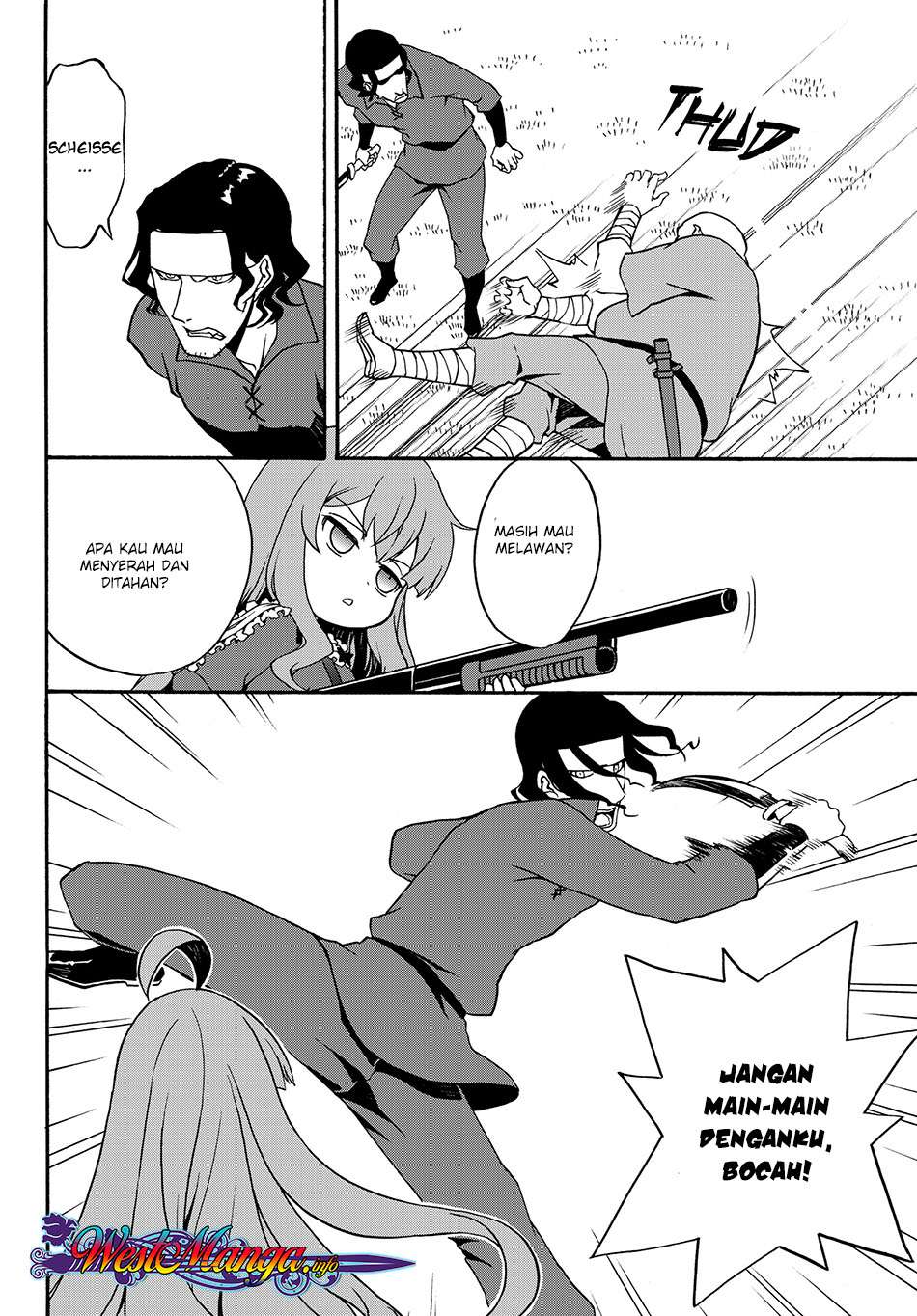 The Villainess Will Crush Her Destruction End Through Modern Firepower Chapter 10 - halaman 9