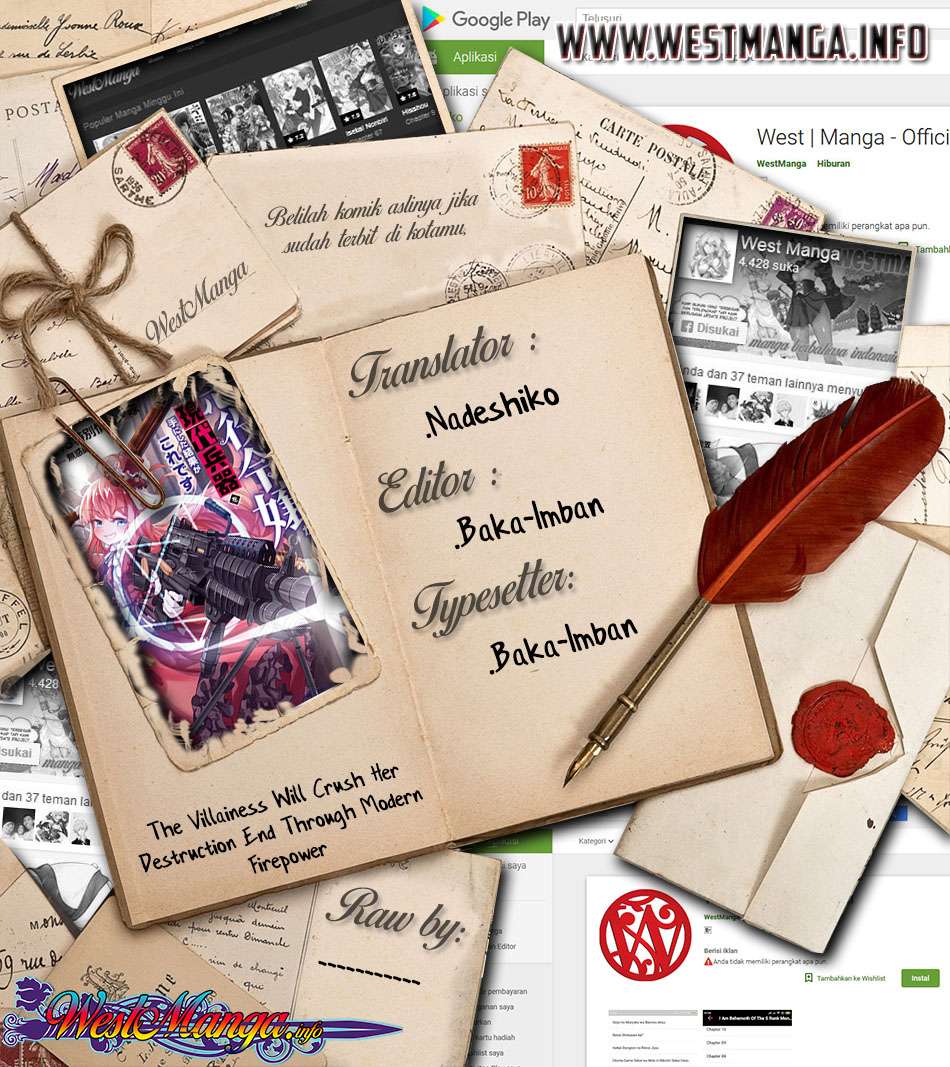 The Villainess Will Crush Her Destruction End Through Modern Firepower Chapter 2 - halaman 2