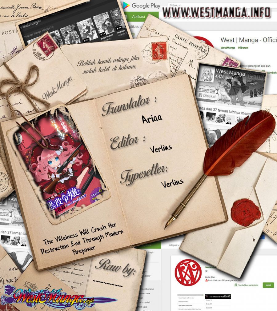 The Villainess Will Crush Her Destruction End Through Modern Firepower Chapter 23 - halaman 2
