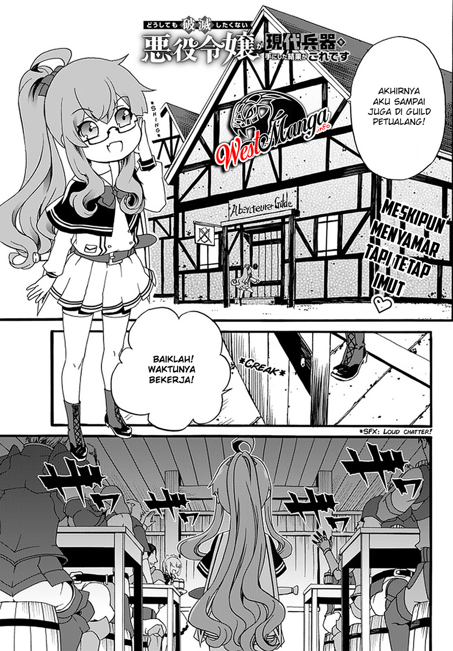 The Villainess Will Crush Her Destruction End Through Modern Firepower Chapter 33 - halaman 2