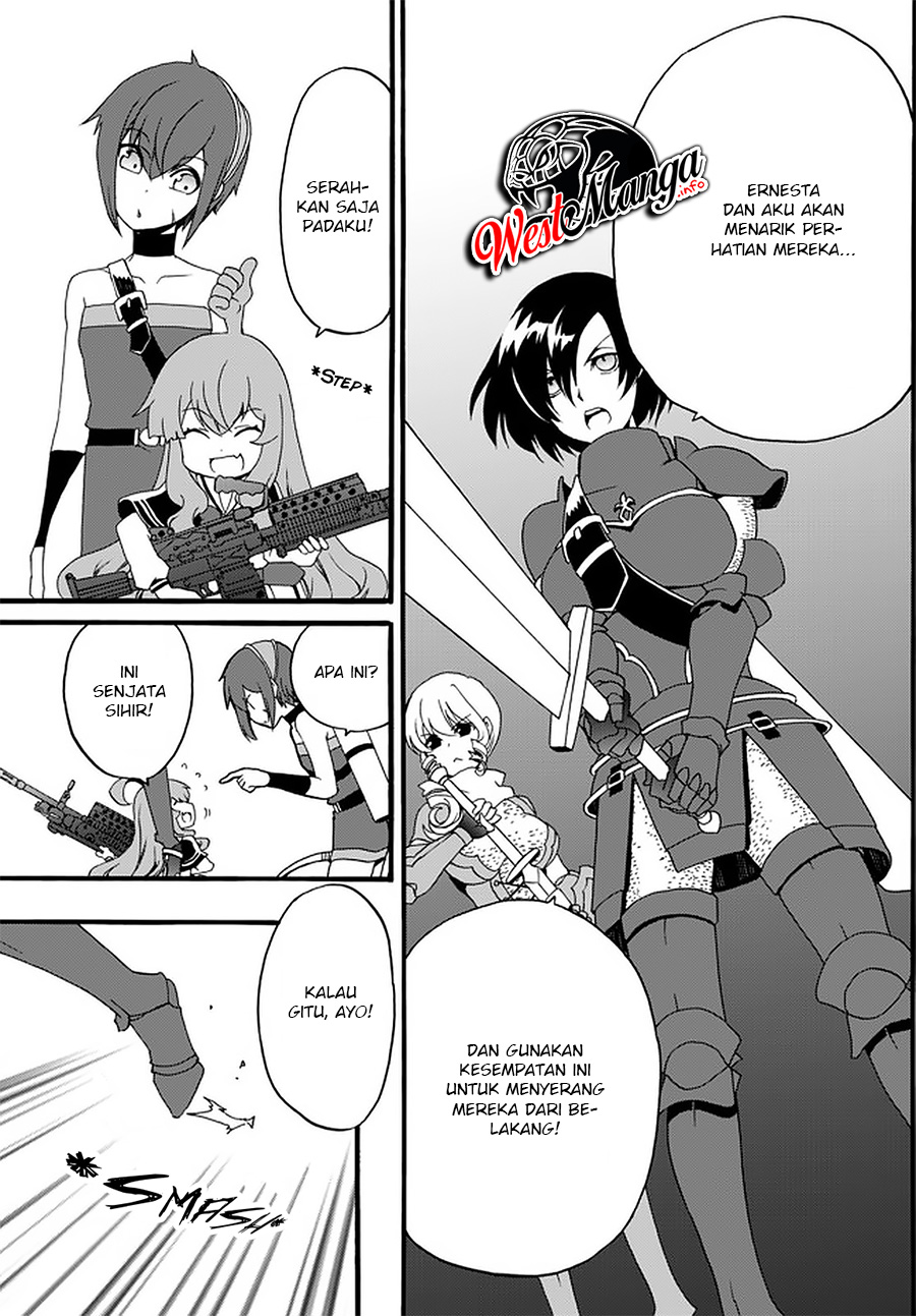 The Villainess Will Crush Her Destruction End Through Modern Firepower Chapter 35 - halaman 10