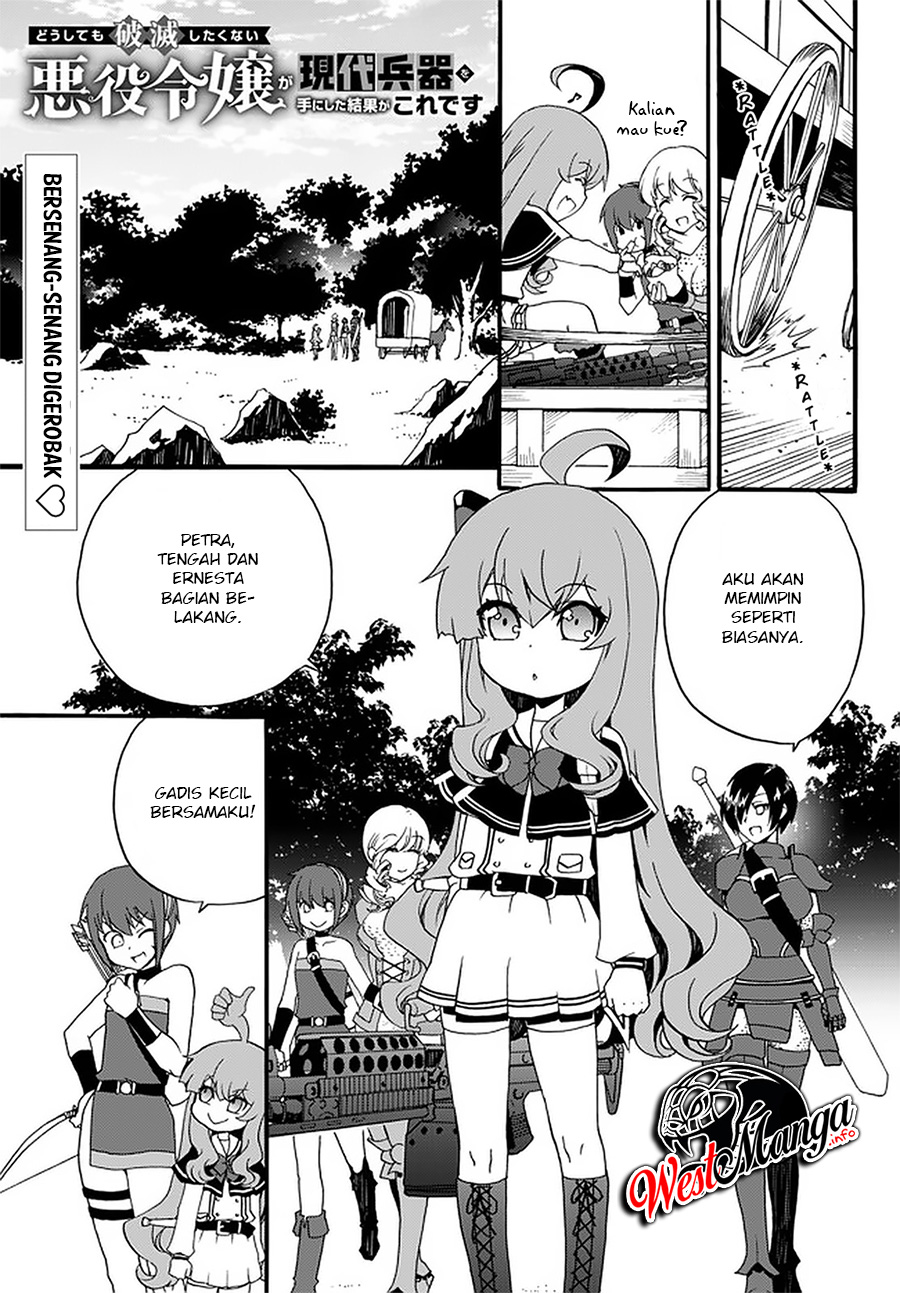 The Villainess Will Crush Her Destruction End Through Modern Firepower Chapter 35 - halaman 2