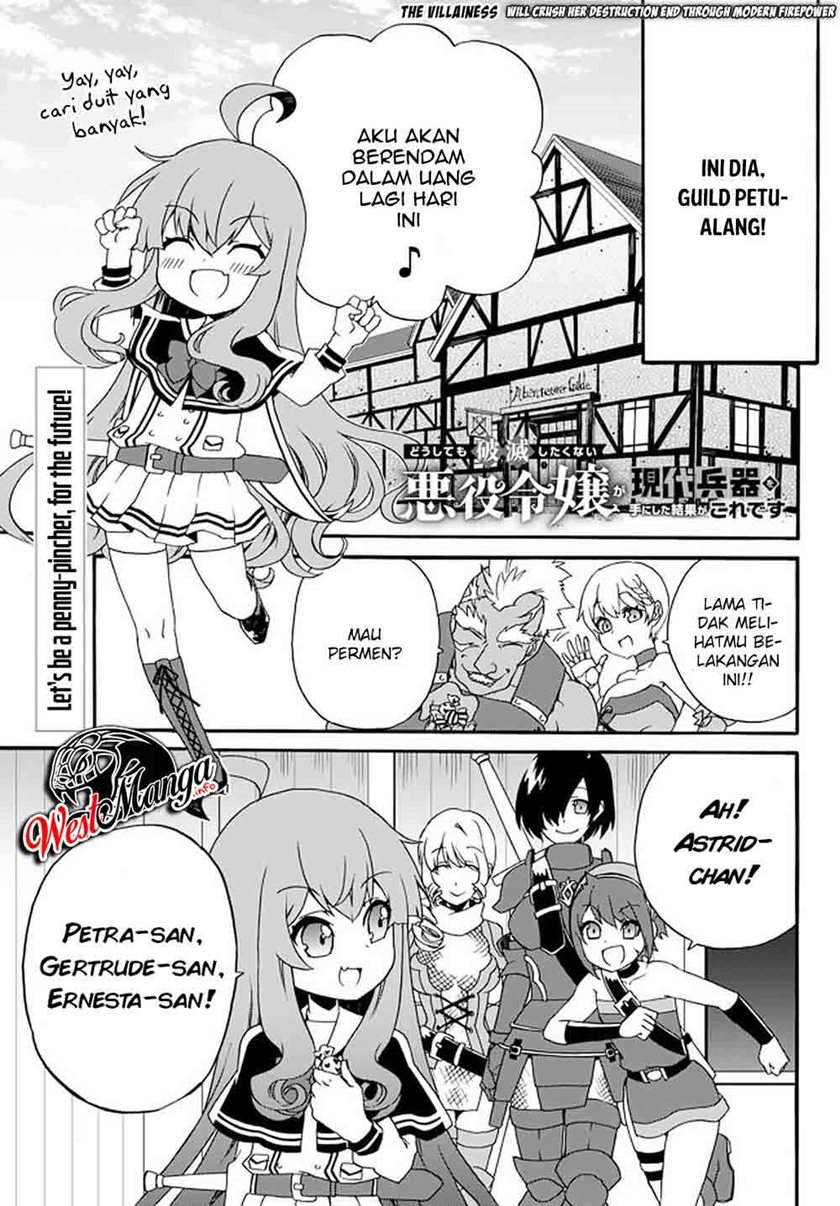 The Villainess Will Crush Her Destruction End Through Modern Firepower Chapter 40 - halaman 3