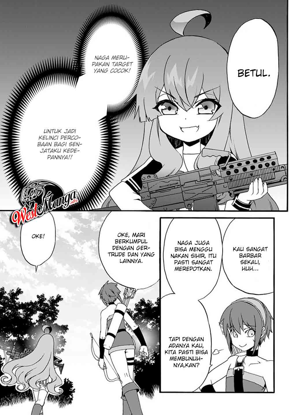 The Villainess Will Crush Her Destruction End Through Modern Firepower Chapter 42 - halaman 10