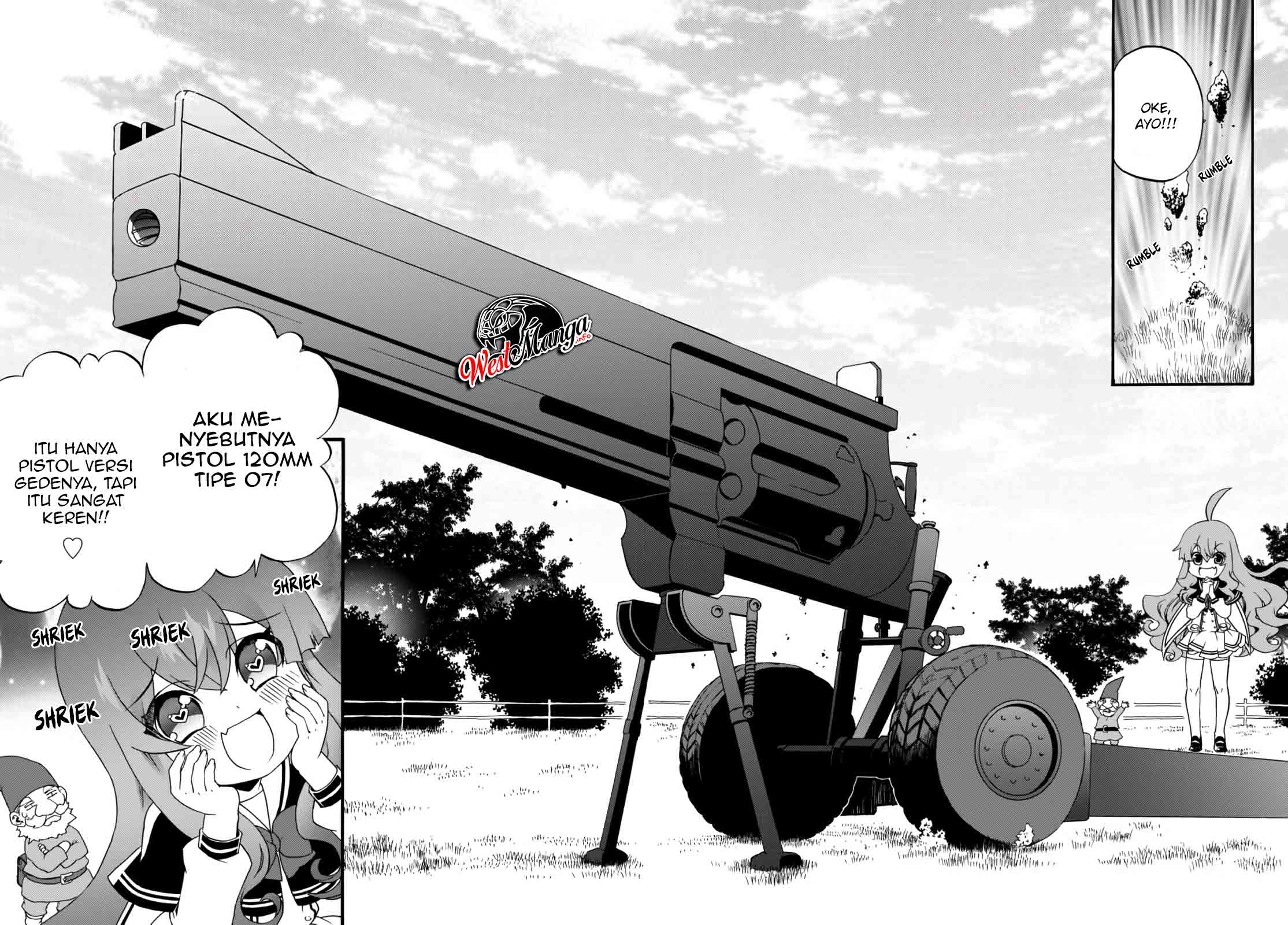 The Villainess Will Crush Her Destruction End Through Modern Firepower Chapter 43 - halaman 9