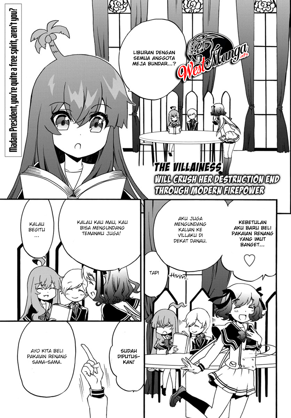 The Villainess Will Crush Her Destruction End Through Modern Firepower Chapter 45 - halaman 2
