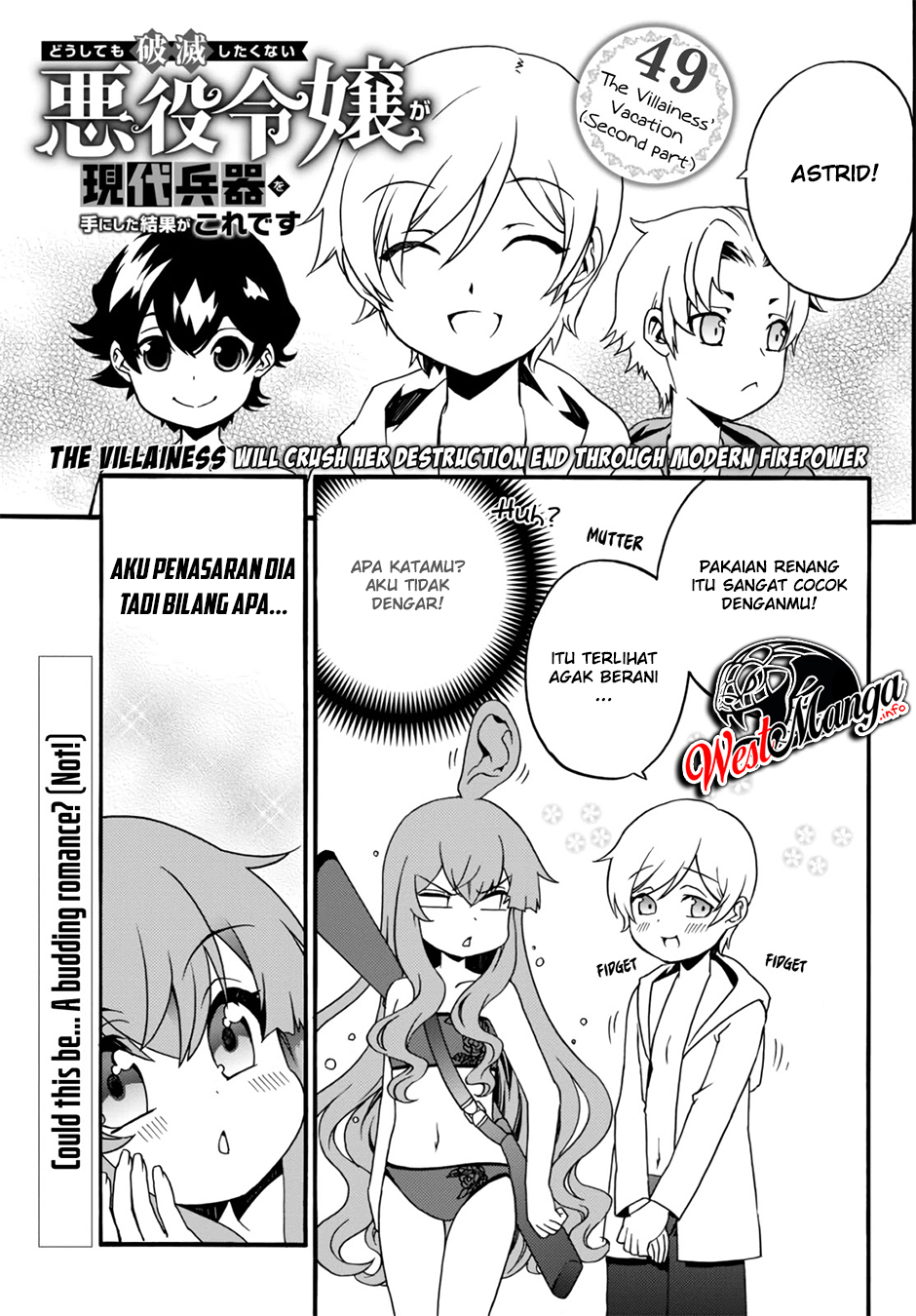The Villainess Will Crush Her Destruction End Through Modern Firepower Chapter 49 - halaman 2