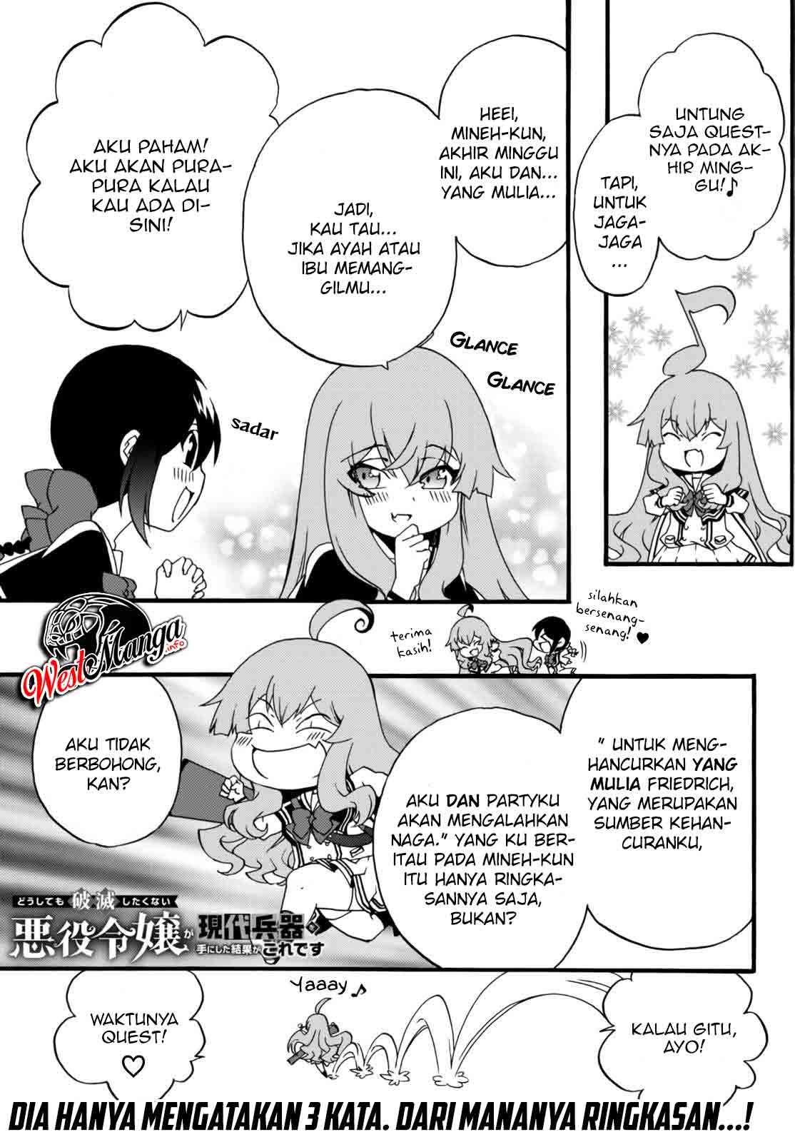The Villainess Will Crush Her Destruction End Through Modern Firepower Chapter 55 - halaman 2