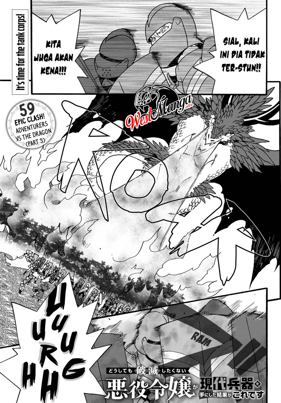 The Villainess Will Crush Her Destruction End Through Modern Firepower Chapter 59 - halaman 2