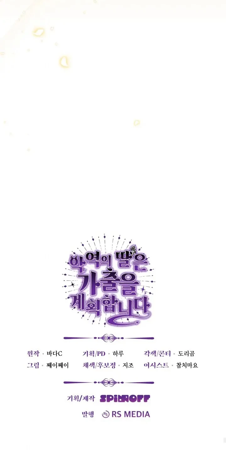 The Villain's Daughter Plans to Run Away Chapter 18 - halaman 63