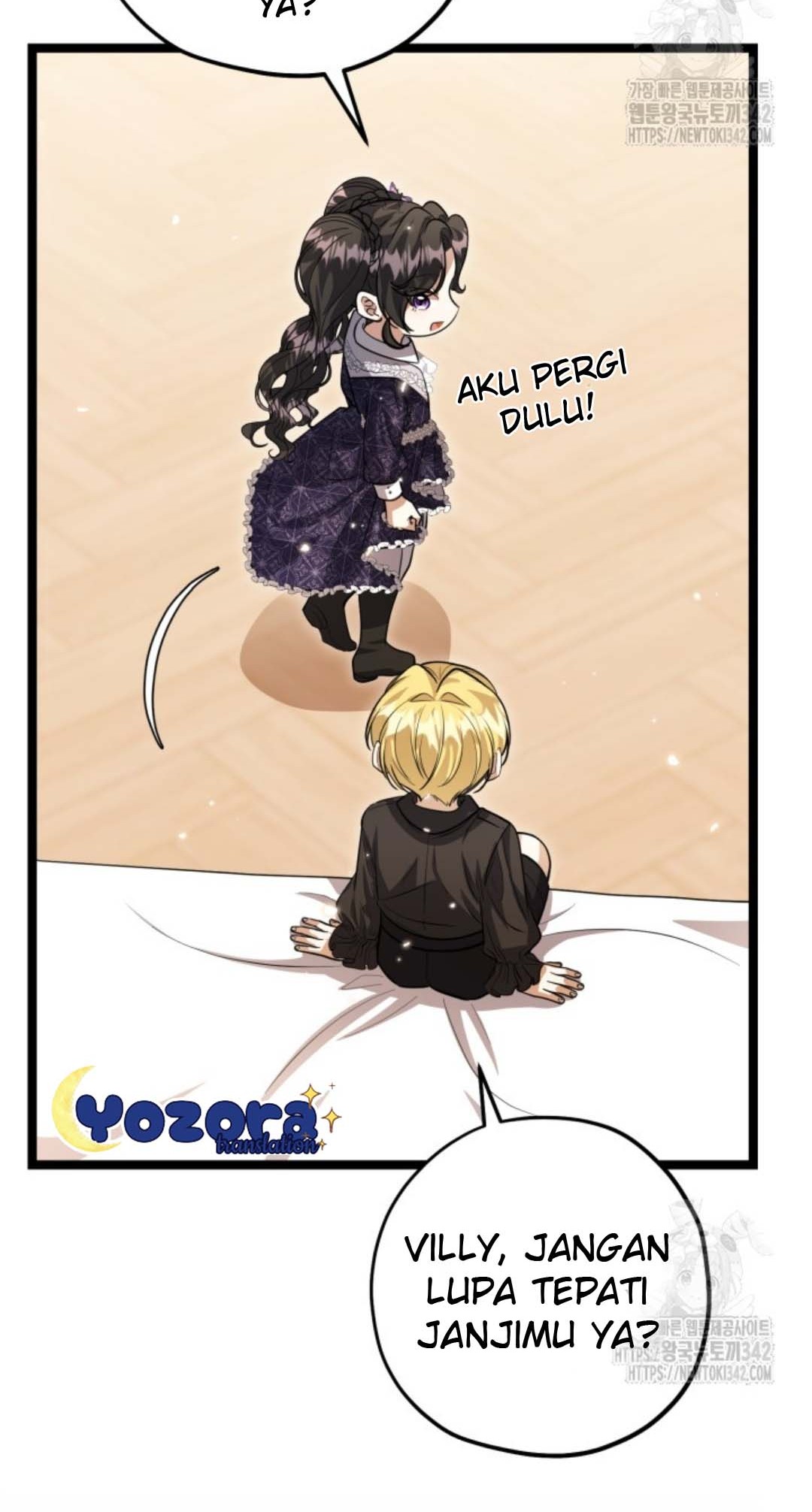 The Villain's Daughter Plans to Run Away Chapter 34 - halaman 121