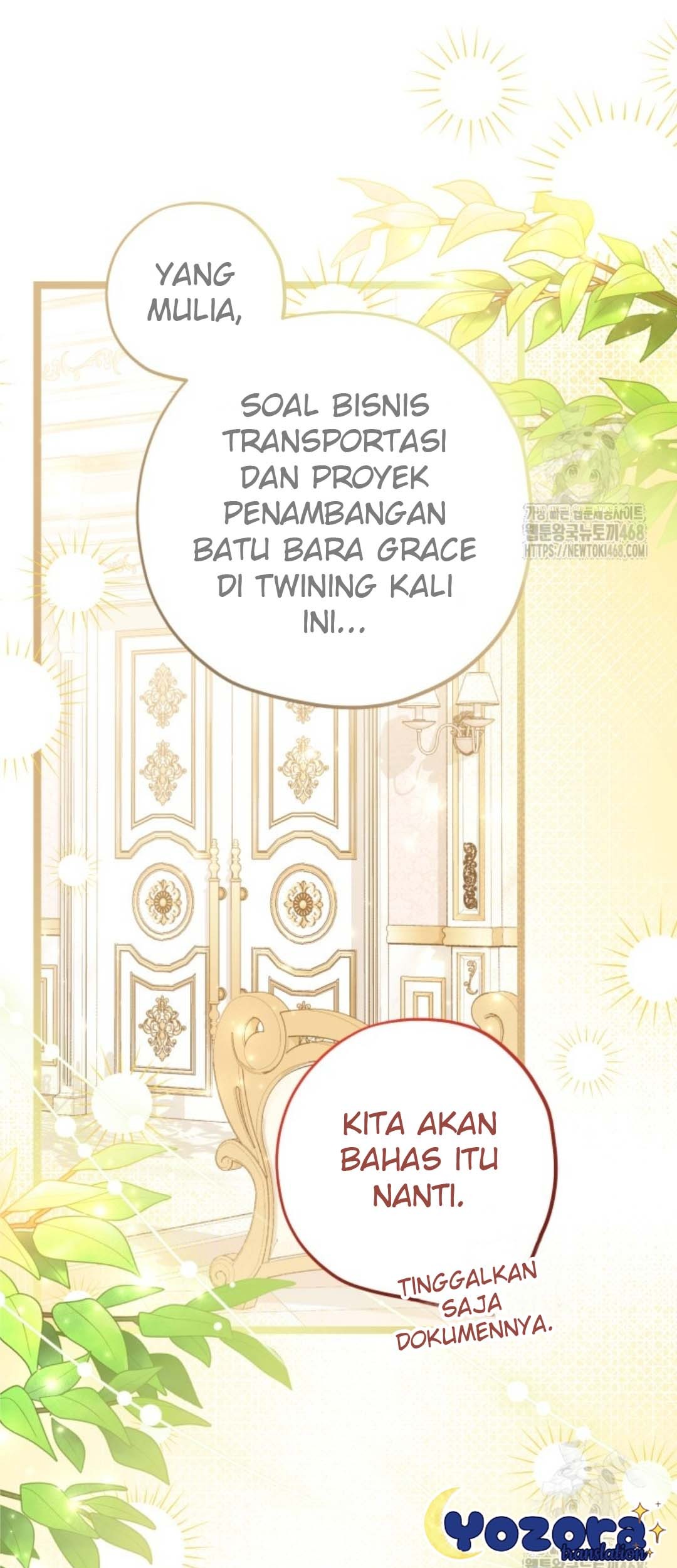 The Villain's Daughter Plans to Run Away Chapter 58 - halaman 55