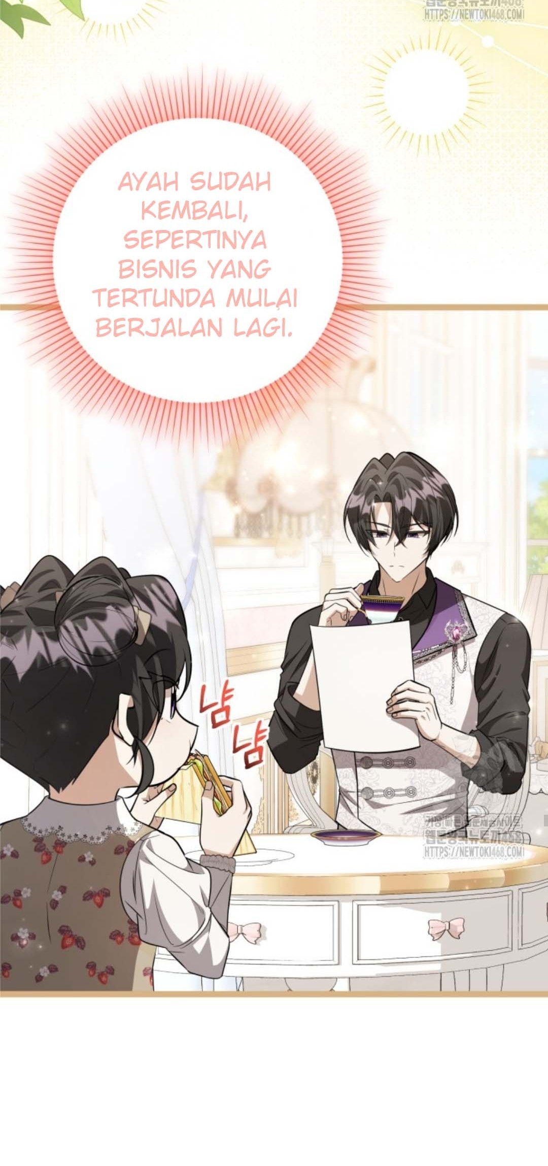 The Villain's Daughter Plans to Run Away Chapter 58 - halaman 56