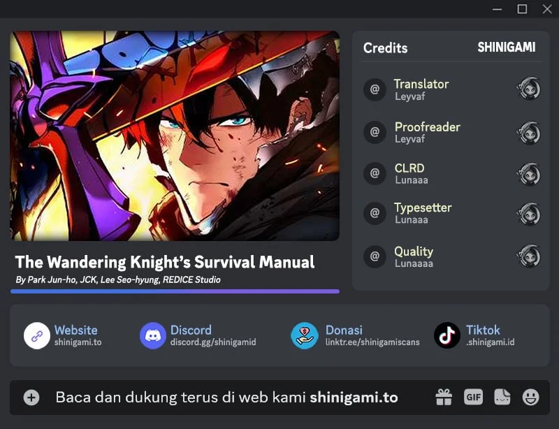 The Wandering Knight's Survival Manual Chapter 48 - halaman 1