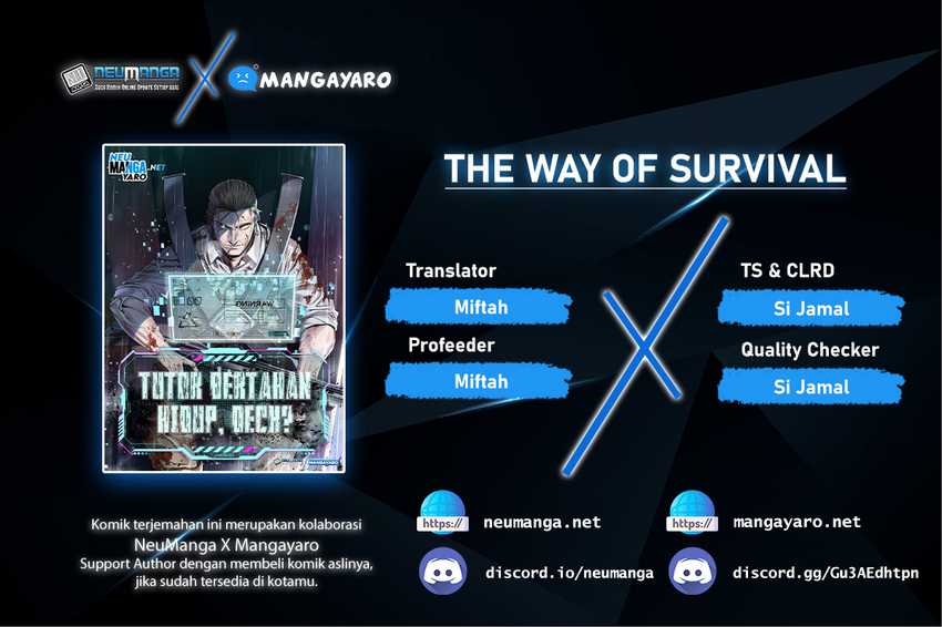 The Way Of Survival Chapter 1 - halaman 1