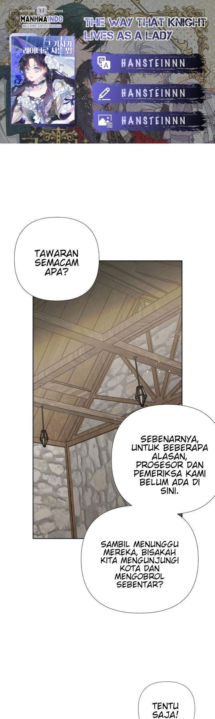 The Way That Knight Lives As a Lady Chapter 30 - halaman 1
