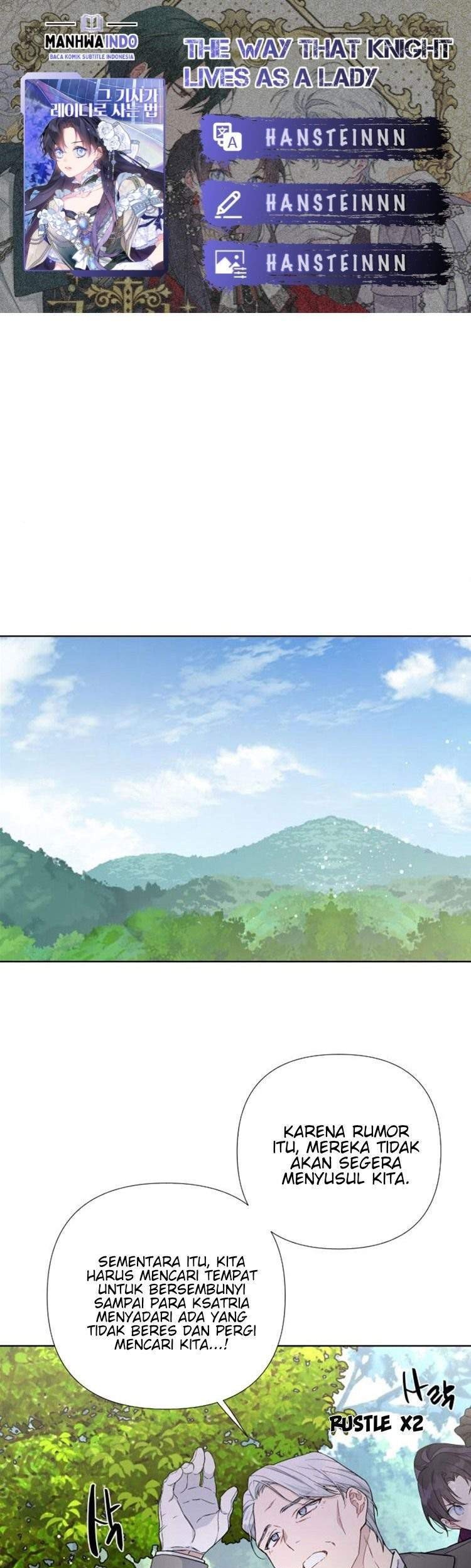 The Way That Knight Lives As a Lady Chapter 31 - halaman 1