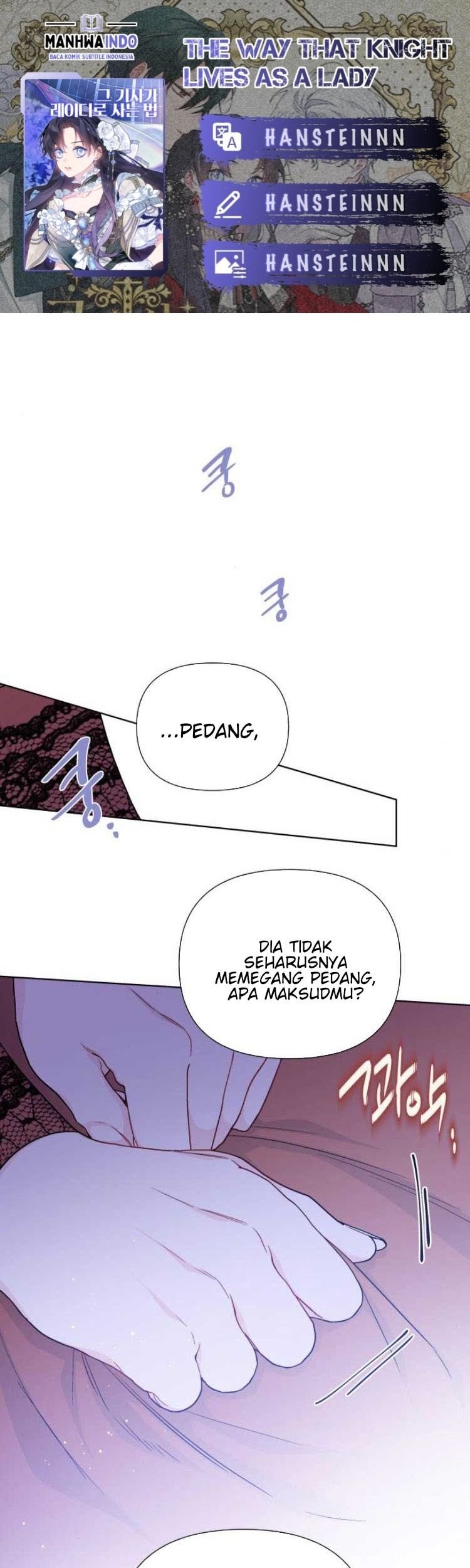 The Way That Knight Lives As a Lady Chapter 44 - halaman 1