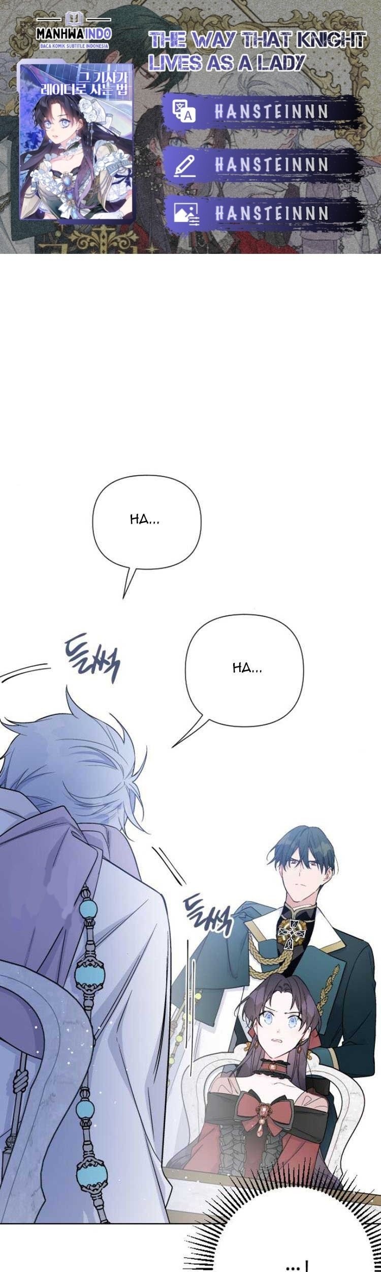 The Way That Knight Lives As a Lady Chapter 45 - halaman 1