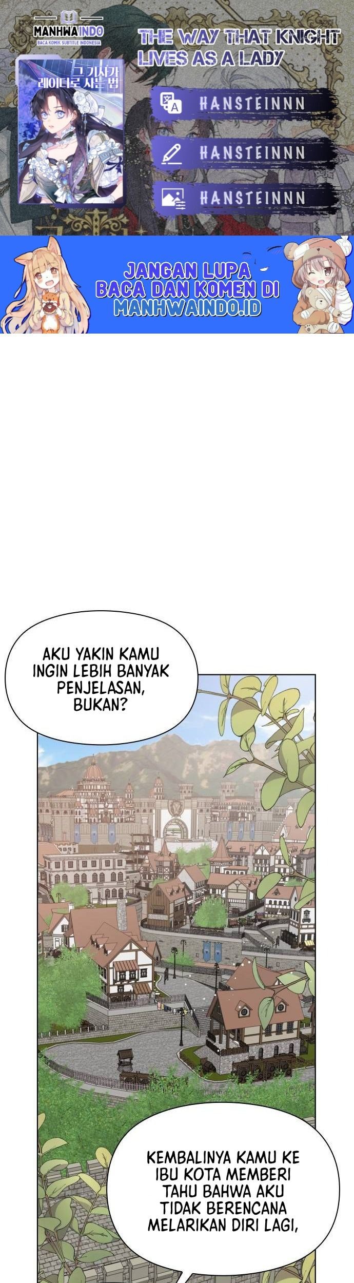 The Way That Knight Lives As a Lady Chapter 51 - halaman 1