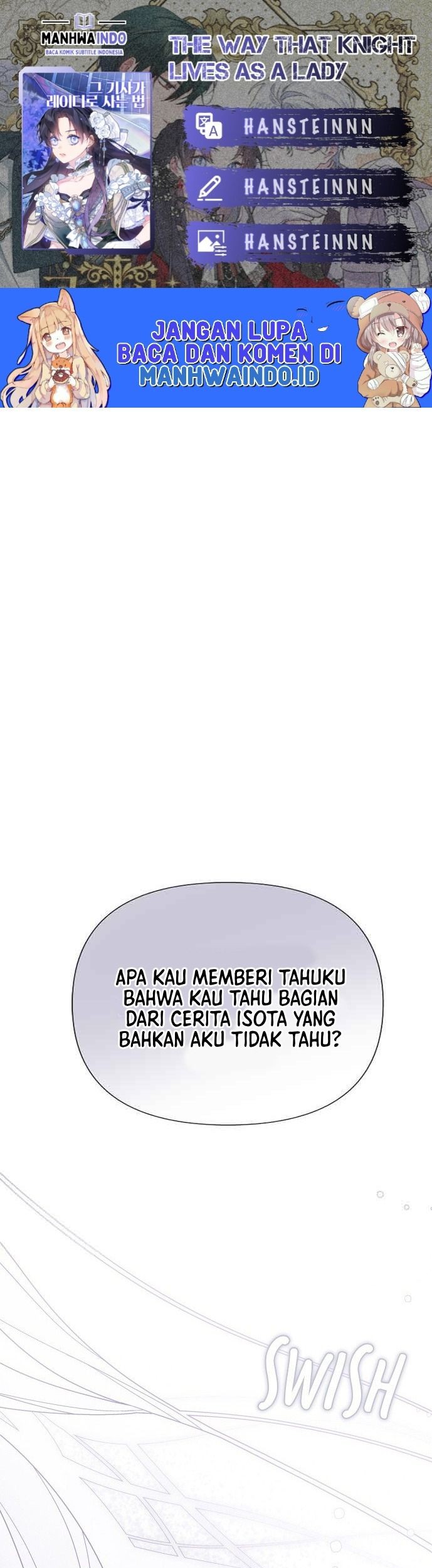 The Way That Knight Lives As a Lady Chapter 53 - halaman 1