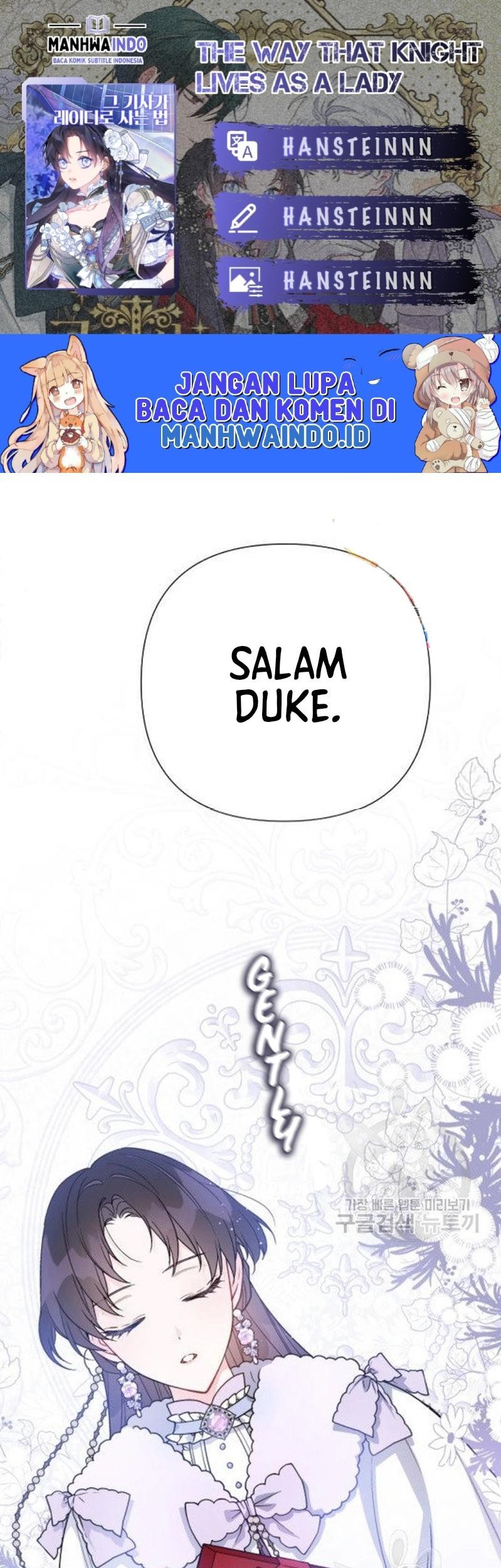The Way That Knight Lives As a Lady Chapter 56 - halaman 1
