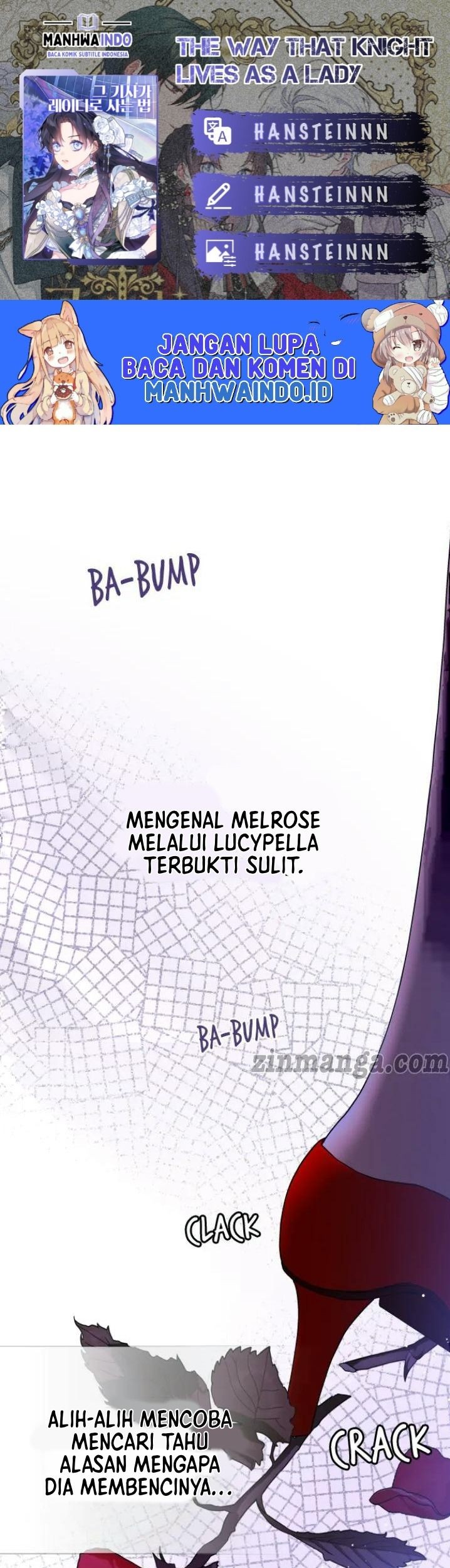 The Way That Knight Lives As a Lady Chapter 59 - halaman 1
