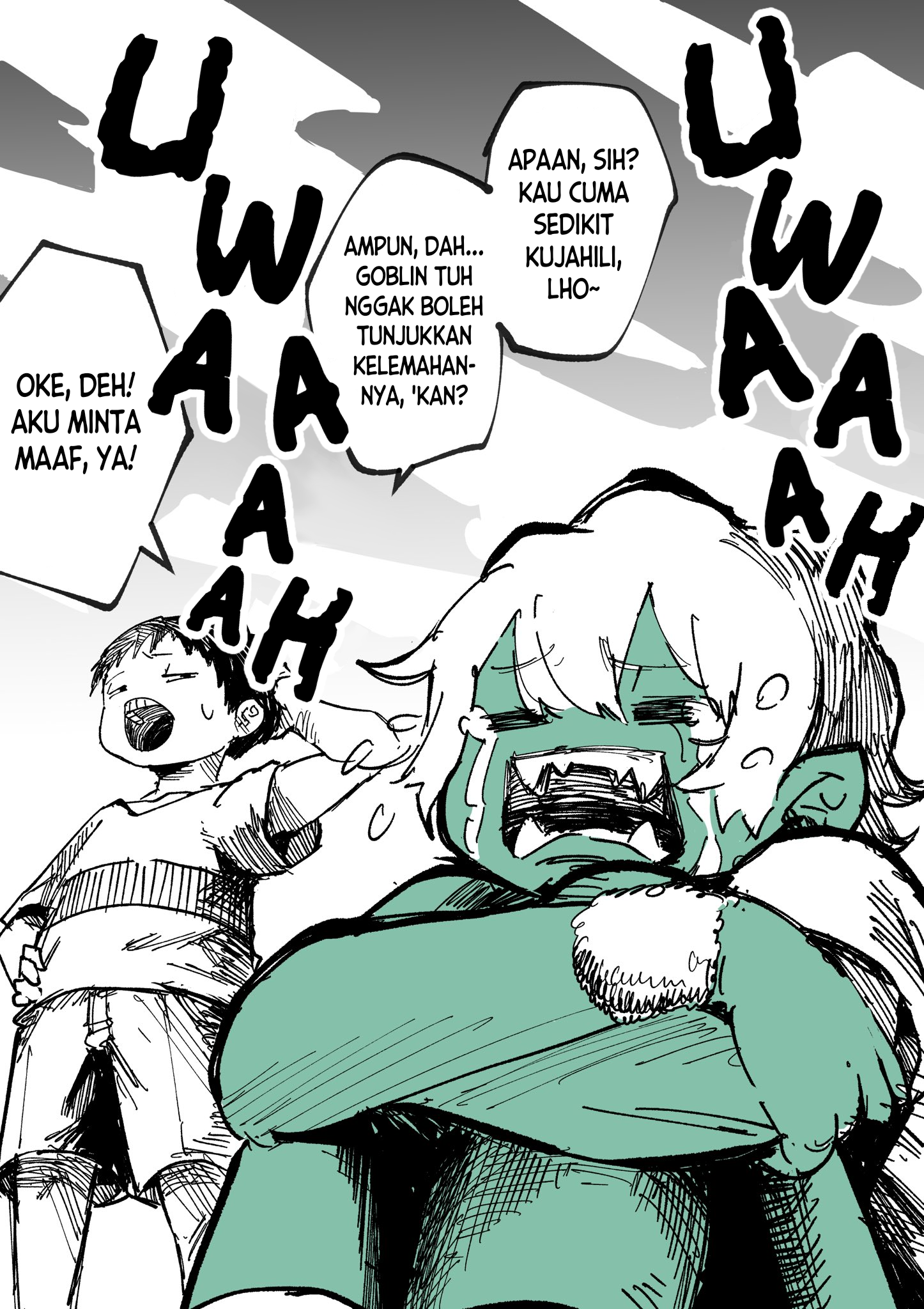 The Weakest Goblin-chan Chapter 1 - halaman 1