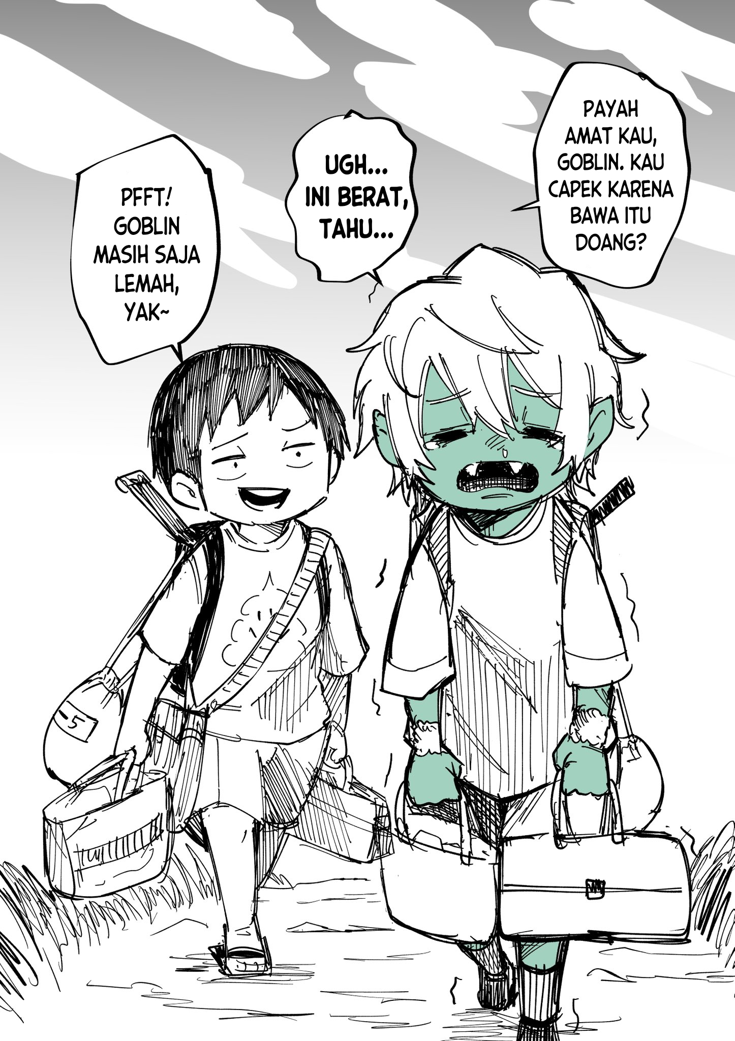 The Weakest Goblin-chan Chapter 2 - halaman 1