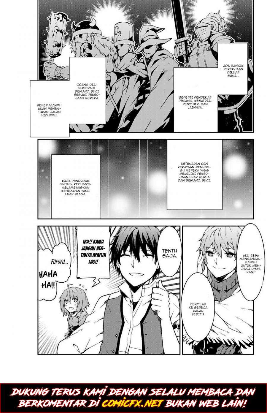 The Weakest Occupation “Blacksmith,” but It’s Actually the Strongest Chapter 1.1 - halaman 12