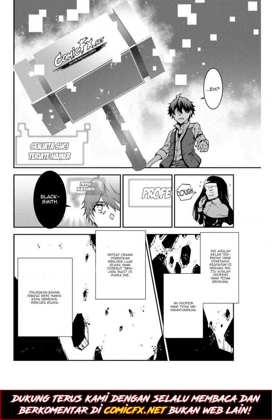 The Weakest Occupation “Blacksmith,” but It’s Actually the Strongest Chapter 1.1 - halaman 23