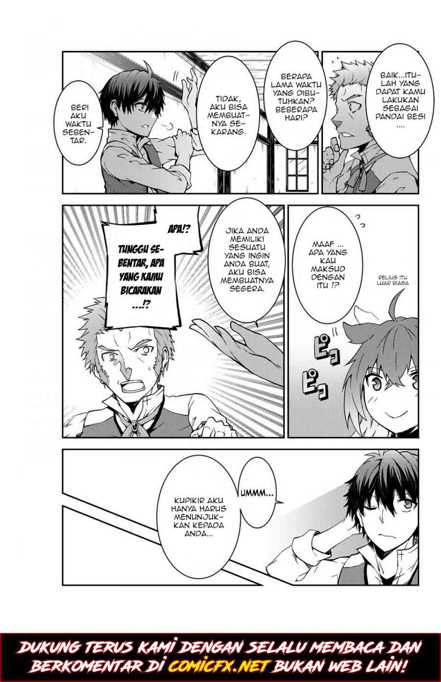 The Weakest Occupation “Blacksmith,” but It’s Actually the Strongest Chapter 2 - halaman 15