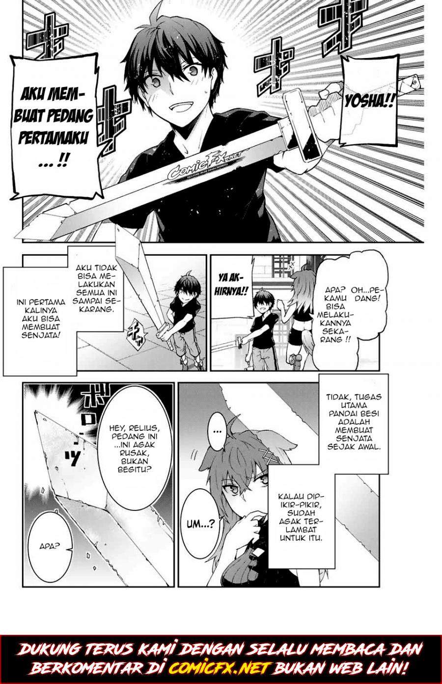The Weakest Occupation “Blacksmith,” but It’s Actually the Strongest Chapter 2 - halaman 8