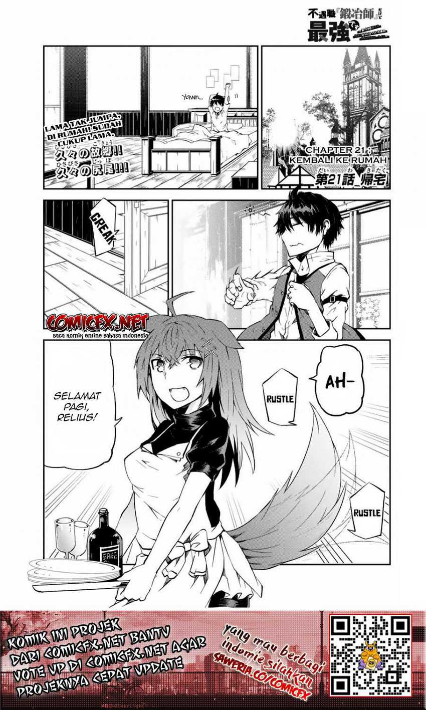 The Weakest Occupation “Blacksmith,” but It’s Actually the Strongest Chapter 21 - halaman 3